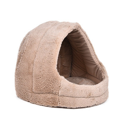 Removable Warm Pet Dog Bed Cat Cave