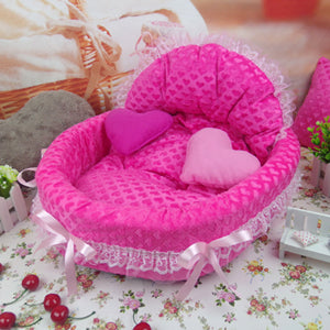 luxury dog princess bed cat