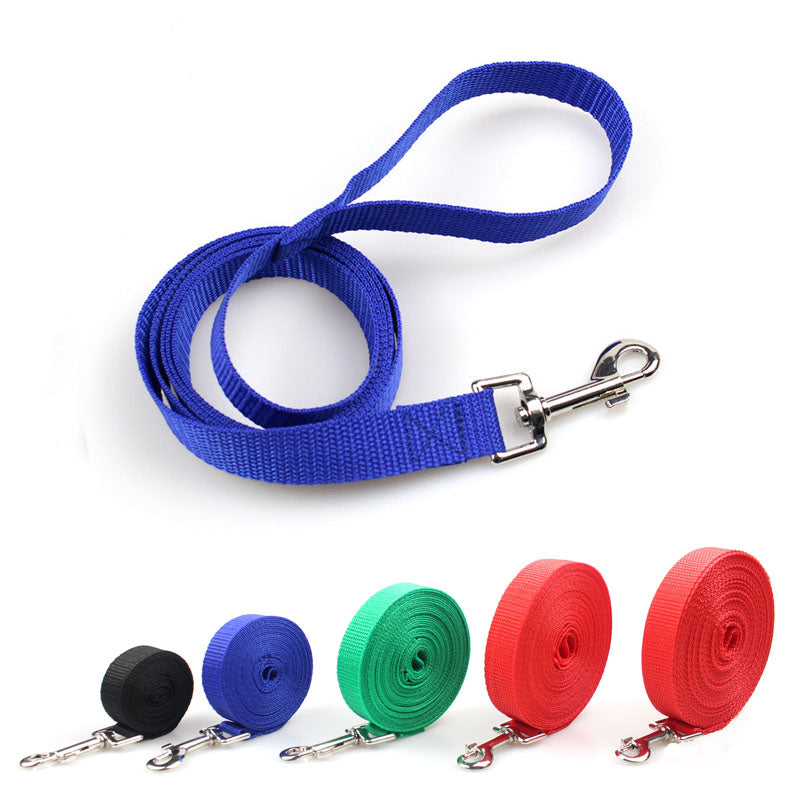 Pet dog basic nylon Leashes for dogs 5 Colors