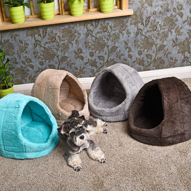 Removable Warm Pet Dog Bed Cat Cave